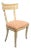 Italian Style Cream Paint Decorated Side Chair For Sale
