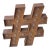 Extra Large Metal Symbol Sign With Lights For Sale