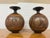 Design Plus Gallery presents a Set of Two Spherical Vases from Designs West Stoneware. The vases are from the mid 1960s...