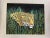 Textile Anthi Hadjinikolaou, Leopard, Painting on Silk, 1995 For Sale - Image 7 of 7