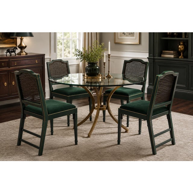 Old Chapel Home Collection™ — Emerald City Collection Leg-O-Matic Folding Dining Chairs – Set of Four – Emerald City...