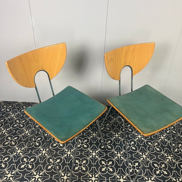 Set of Mikado Dining Chairs by Walter Leeman for Kusch + Co For Sale - Image 12 of 14