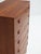 Brown Curved Chest of Drawers in Teak by Kai Kristiansen, Denmark, 1960s For Sale - Image 8 of 17