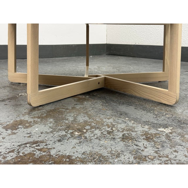 White Blu Dot Pi Coffeee Table For Sale - Image 8 of 12