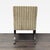 2010s Dessin Fournir Striped Upholstered High-Back Armchair For Sale - Image 5 of 8