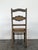 Wood Brutalist Oak Chairs in the style of Dudouyt, Set of 5 For Sale - Image 7 of 11