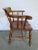 Mid 19th Century 1850 English Smokers Bow Chairs Set of 4 For Sale - Image 5 of 6