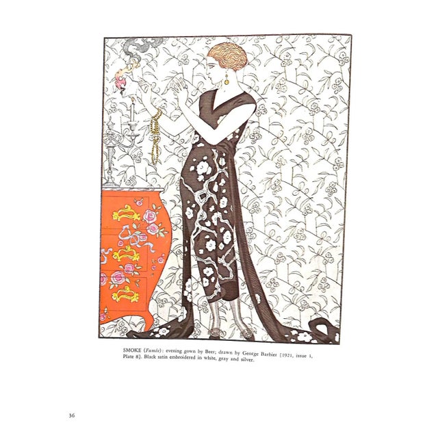 White "French Fashion Plates in Full Color From the Gazette Du Bon Ton (1912-1925)" 1979 Lepape, Georges For Sale - Image 8 of 11