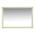 Bassett Furniture Ticino Collection Cream Painted 51" Mirror 238-96-242 For Sale