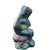 Anthropomorphic Adoring Frog Mushroom Cement Sculpture Yard Art Loving Statue For Sale - Image 10 of 18