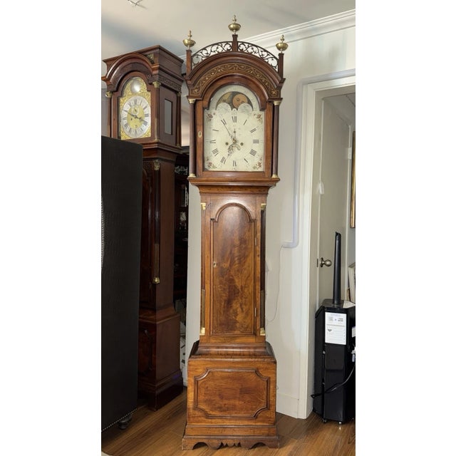 William Fitz, New Hampshire Grandfather Clock, Circa 1795 For Sale - Image 13 of 18