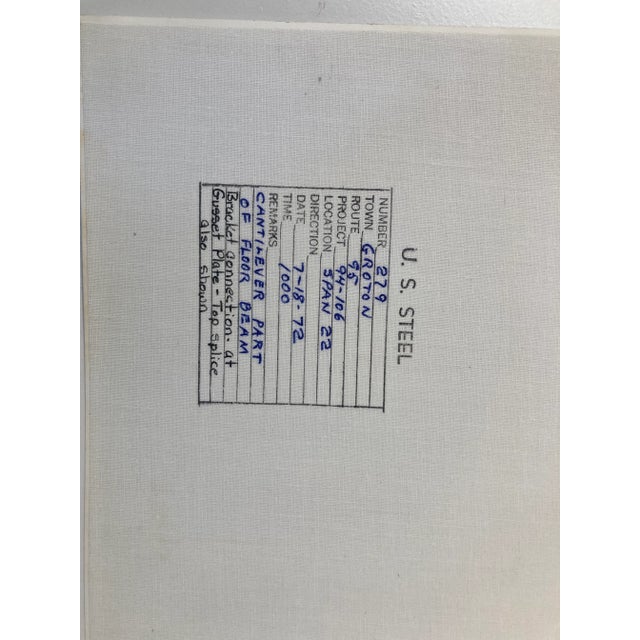 Industrial 1972 Architectural Black and White Original Archival Glossy Photograph For Sale - Image 3 of 5