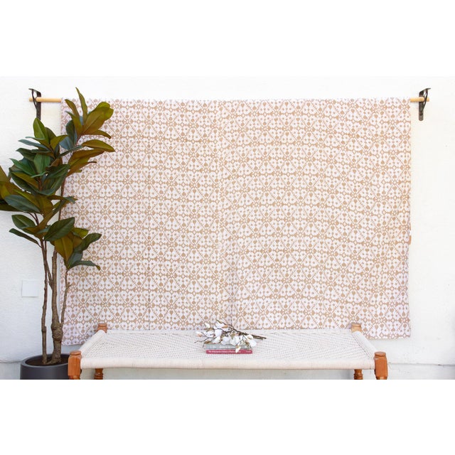 Our collection of artisanal Indian block print coverlets is a tribute to centuries of a cherished craft, each piece a...