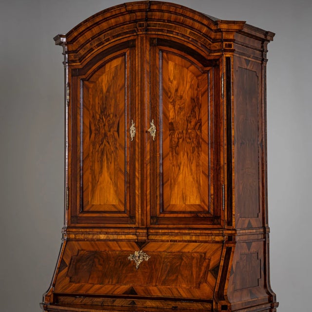 Baroque Secretary, Dresden, Germany, Mid-18th Century For Sale - Image 11 of 16