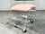 Transparent Lucite Vanity, Mirror & Scroll Ottoman Bench by Hill Manufacturing 1970s For Sale - Image 8 of 14