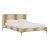 Norah Platform Bed in Natural Fawn, King For Sale