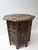 Bohemian Eastern Anglo-Indian Hand Carved Wooden Octagonal Side Table, 1900s For Sale - Image 18 of 18