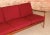 Mid-Century Danish Rosewood 3-Seater Sofa with Red Wool Upholstery, 1960s For Sale - Image 6 of 13
