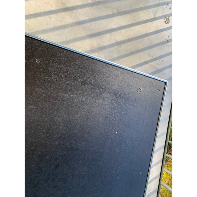 Silver Vintage Bauhaus Side Table from Bigla, 1930s For Sale - Image 8 of 16