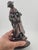 Bronze Antique French Bronze Peasant Girl Figurine c.1900 Art Nouveau 8” Statue For Sale - Image 8 of 15