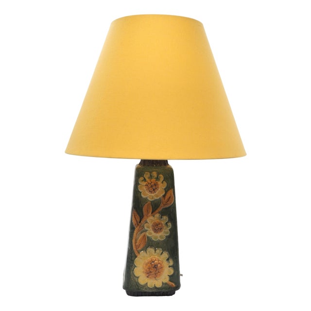 Table Lamp by Willi Fischer for Ego Stoneware, 1970s For Sale