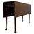 18th Century Antique English Walnut Drop-Leaf Gateleg Table For Sale - Image 12 of 13