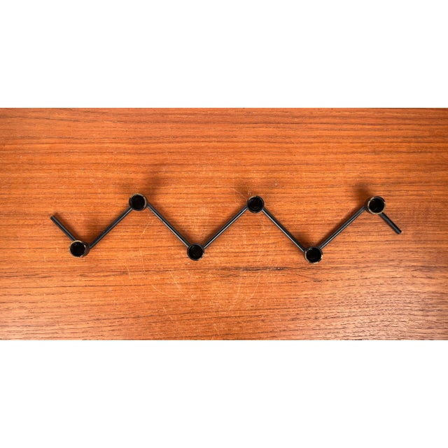 Mid-Century Modern Danish Minimalist Metal Candleholder, 1960s For Sale - Image 12 of 18