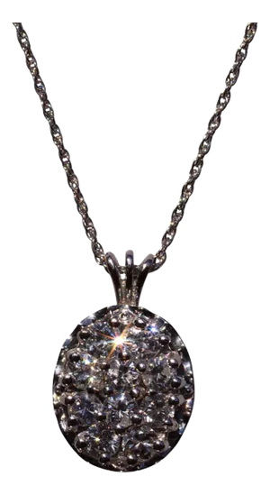 The 39th Street: Mid Century Mystery Natural Diamond Necklace