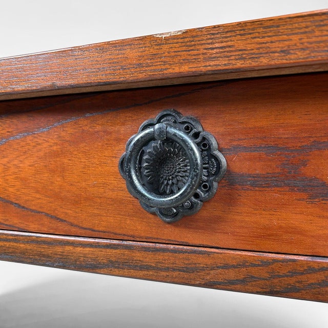 Vintage Japanese Writing Desk, 1970s For Sale - Image 13 of 18