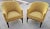 Mid 20th Century Mid-Century Barrel Chairs and Matching Footstool With Tweed Upholstery and Turned Legs - 3 Pieces For Sale - Image 5 of 10