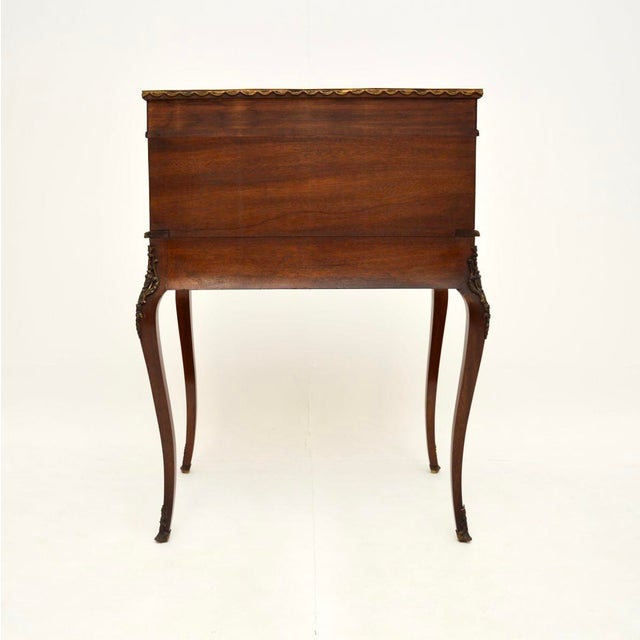 Late 19th Century French Ormolu Mounted Escritoire Writing Bureau, 1890s For Sale - Image 5 of 14