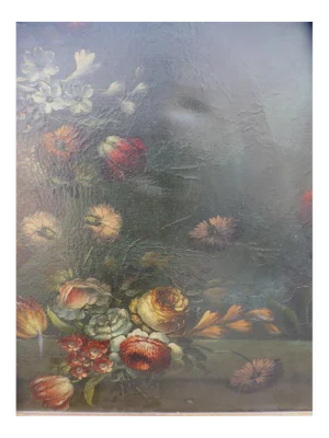 Painting with Bouquet of Flowers