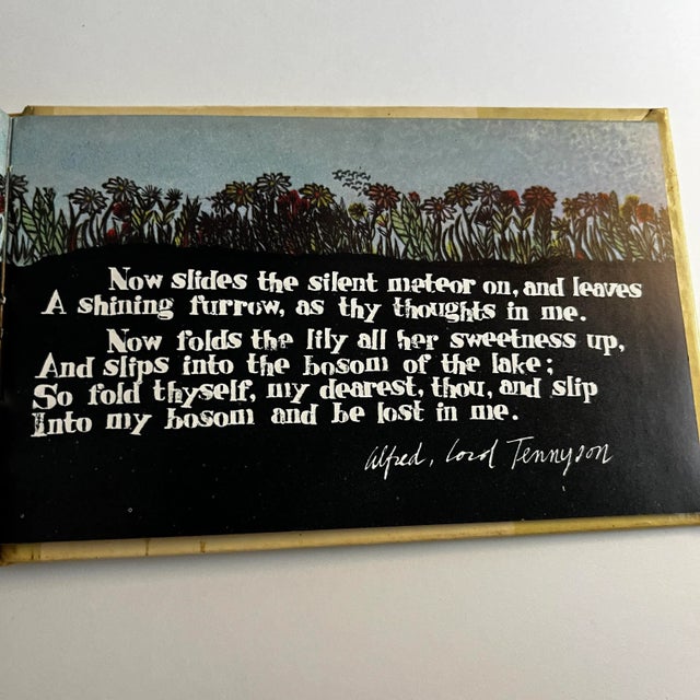 Yellow 1965 Love Lyrics Book For Sale - Image 8 of 12