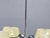 Gold Art Deco Chandelier in Chrome, Wood and Glass, Czechoslovakia, 1930s For Sale - Image 8 of 14