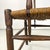 French Wood Oak and Straw Chair with Armrests Decorations, 1890s For Sale - Image 10 of 18