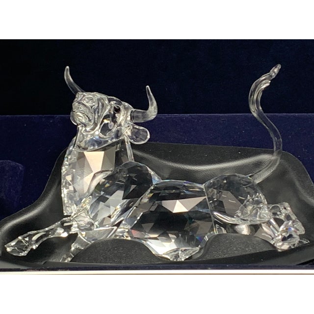 This is a very rare SWAROVSKI 'THE 'BULL', NUMBERED, LIMITED EDITION/DER 'STIER'. A crystal masterpiece and among the...