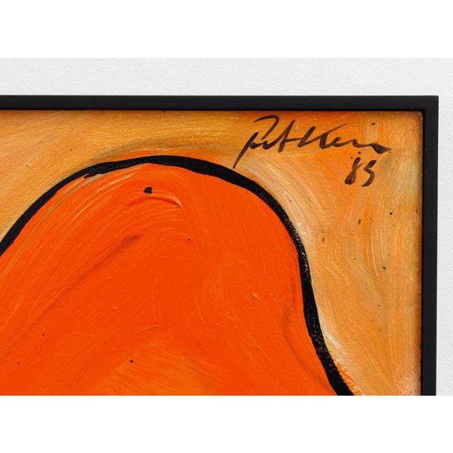 Peter Robert Keil, Woman with Blue Eyes, 1985, Oil on Board For Sale - Image 7 of 15