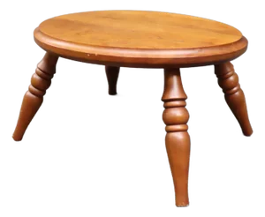 Nickalai Hansen Bench-Made Cherry Footstool