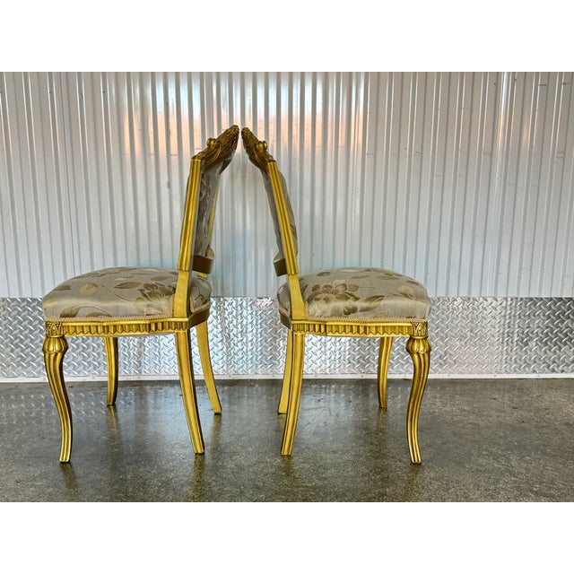 1920s Period French Art Deco Side Chairs - a Pair For Sale - Image 9 of 9