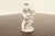 Art Deco Lalique Lady Diane With Fawn Art Deco Frosted Crystal Figurine For Sale - Image 3 of 11