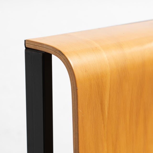 Wood and Metal Bench in the Style of Oscar Tusquets For Sale - Image 16 of 18