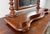 Late 19th Century 19th Century Antique Mahogany Barley Twist Tabletop Gentlemen’s Shaving / Vanity Mirror For Sale - Image 5 of 12