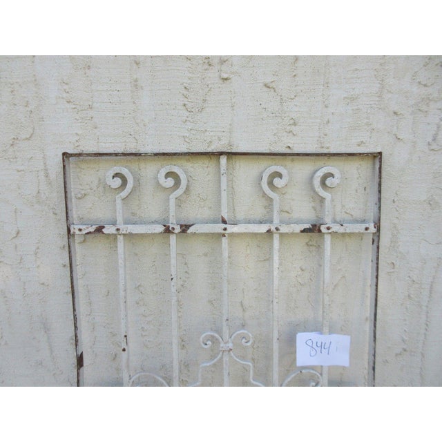 Victorian Antique Victorian Iron Gate For Sale - Image 3 of 7