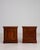 20th Century France Rich Mahogany Pair Of Mahogany Bedside Cabinets For Sale - Image 9 of 11