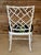 Phyllis Morris Vintage Regency Phyllis Morris Faux Bamboo Lattice Lounge Chair For Sale - Image 4 of 10
