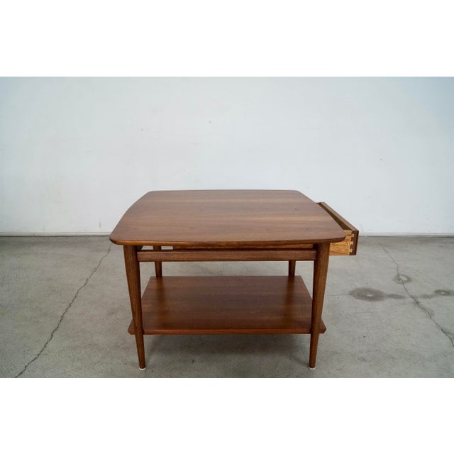 1960s 1960’s Mid-Century Modern Walnut End Table by Lane Furniture For Sale - Image 5 of 12