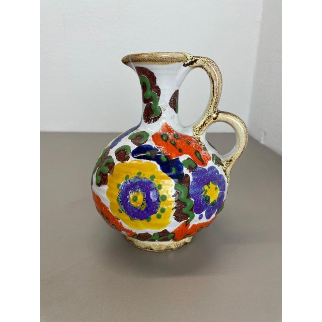 Vintage German Ceramic Studio Pottery Vase by Marei Ceramics, 1970s For Sale - Image 16 of 18