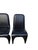 Vintage Mid Century Faux Snakeskin Cantilever S Side Chairs Panton 1-2-3 Style For Sale - Image 10 of 14