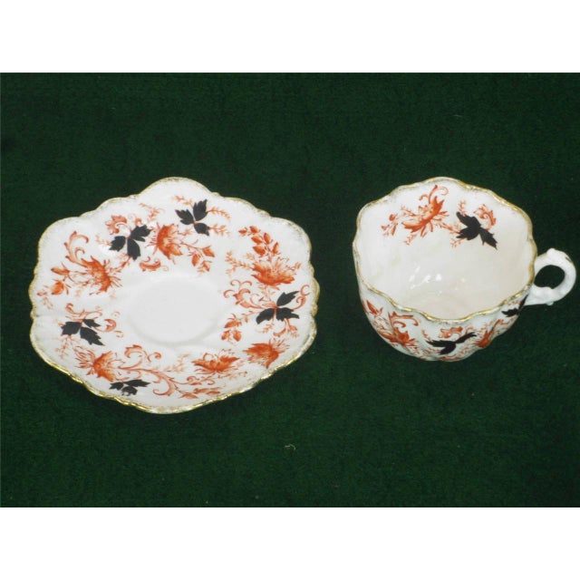 Ceramic Antique, Paragon China, Teacup & Saucer Gold Gilt, Fine Bone China, England Porcelain For Sale - Image 7 of 12