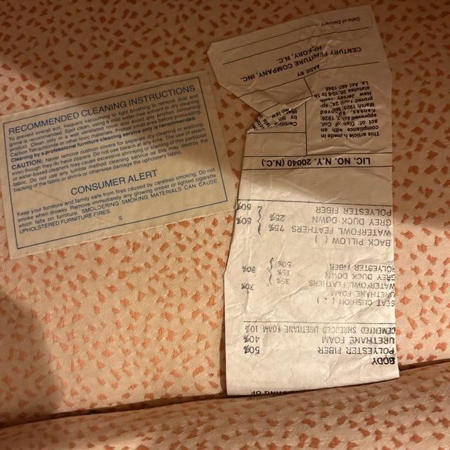 Cream Jay Spectre Vintage Sofa For Sale - Image 8 of 12